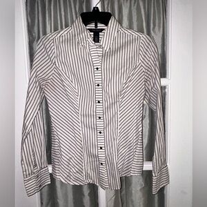 White House/Black Market Women’s Striped Blouse, 2